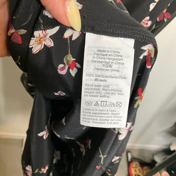 Madewell Silk Eva Side-Slit Slip Dress - Picture 10 of 11